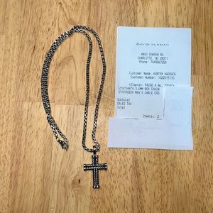 David Yurman chain and pendant